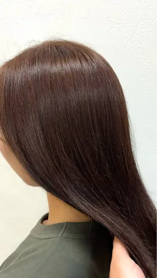 ロング カラー 古賀 桜のヘアスタイル