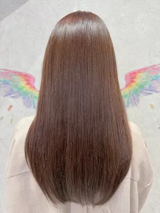 ロング カラー 韓国ヘアー🦄ྀི オタク美容師🌈山本のヘアスタイル