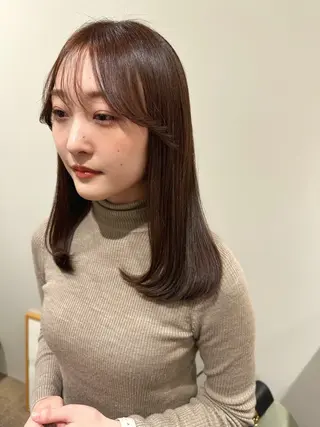 ロング カラー hibiki/セット /透明感カラーのヘアスタイル