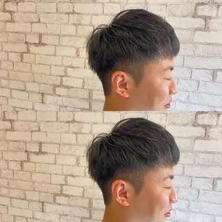 ショート メンズ 竹内 翼のヘアスタイル