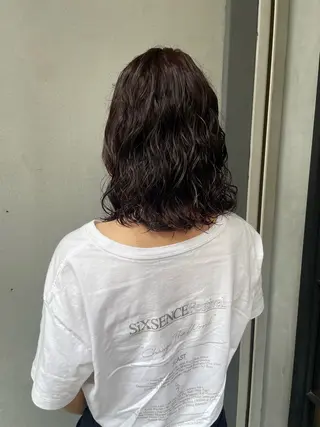 パーマ ハナ🌼 ボブ/パーマのヘアスタイル