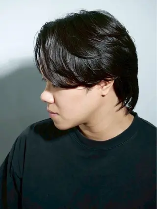 セミロング 福崎 凛太朗のヘアスタイル
