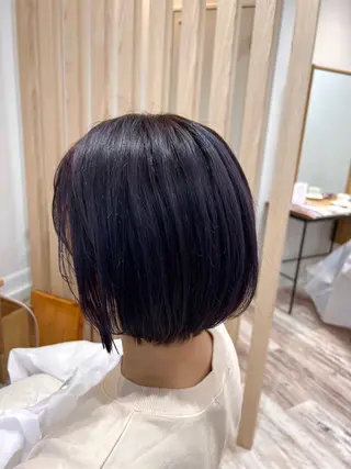 ミディアム カラー 渡部 未歩のヘアスタイル