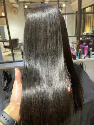 ロング カラー 髪質改善/艶髪特化 /柔らかさ/清水翔矢のヘアスタイル