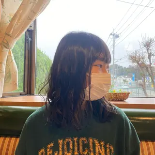 セミロング 🌼江幡 朱音🌼のヘアスタイル