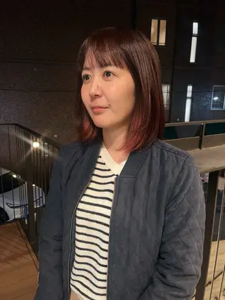 ショート カラー 暖色/パーマ 🌼クニトウメイのヘアスタイル