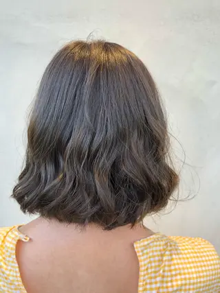 ミディアム カラー eclat suzumiのヘアスタイル