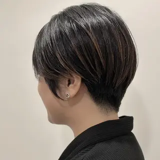ショート Halo/長居美容室 似合わせカット/ロキのヘアスタイル