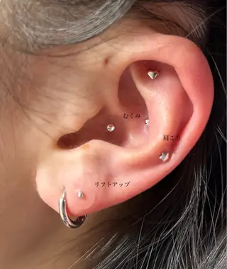 ネイル/耳つぼ /新ホワイトニングのネイルデザイン