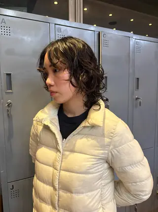 パーマ ☘️かわいいハイトー ン☘️nonokaのヘアスタイル