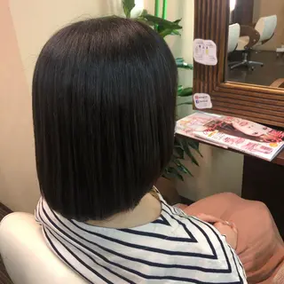 ミディアム 山崎 絵莉香のヘアスタイル