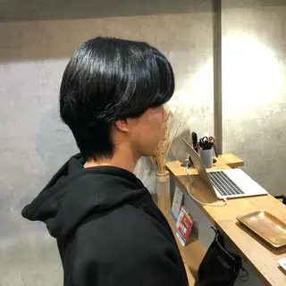 ショート パーマ 矢島颯哉/ハイトーン ブリーチカラー💎のヘアスタイル