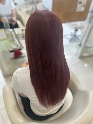 ロング カラー アンフェリール原島店 ユウのヘアスタイル