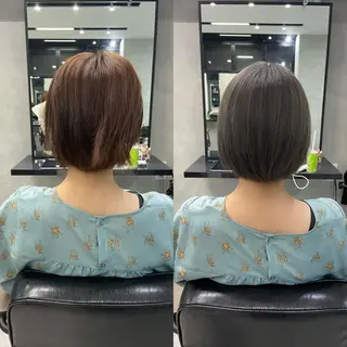 ショート カラー ヘアアレンジ ar+ ❤︎ maiのヘアスタイル