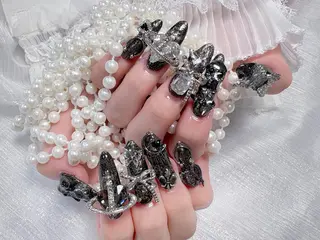 ネイル 🎀鈴音🎀 ワンホンネイルのネイルデザイン