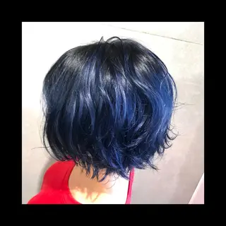 ショート カラー 及川シゲル 髪質改善講師のヘアスタイル