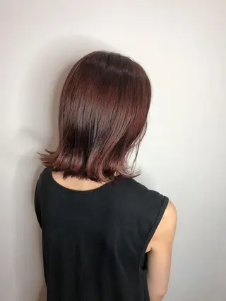 ショート カラー NINE＋/代表 ブリーチ特化型サロンのヘアスタイル