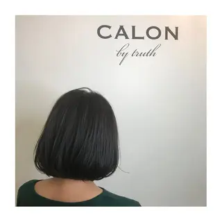 セミロング 松戸　レイヤーカット 野口　康太郎のヘアスタイル