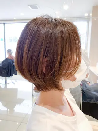 ショート 内田 敦士のヘアスタイル