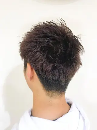 メンズ 透明感カラー 金村真子のヘアスタイル