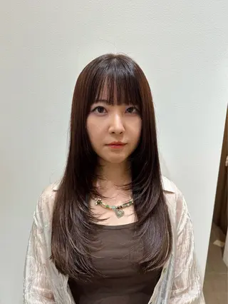 ロング echelle所属・るな/echelle 【カットモデル募集】のヘアスタイル