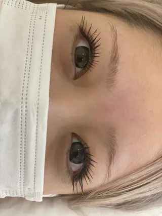 マツエク・マツパ EYE Bright eyelash(アイブライト)所属・静 かのマツエク・マツパデザイン