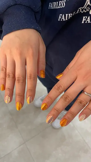 ネイル ゆびノさき茨木店 ニュアンス/アートのネイルデザイン