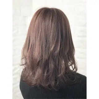 ミディアム カラー KIZU 髪質改善 オカルト怪談のヘアスタイル