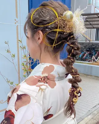 ロング 中尾 未来/艶カラー /カットモデルのヘアスタイル