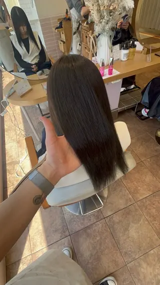ロング カラー 北村 優斗のヘアスタイル