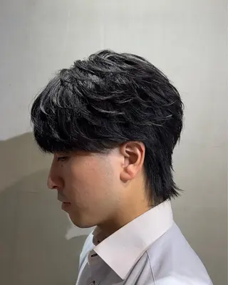 メンズ メンズ/心斎橋 /韓流/藤本理希のヘアスタイル