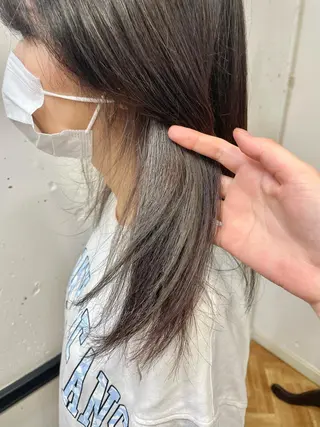 カラー ボブ/ショートカット キタハラユリナのヘアスタイル