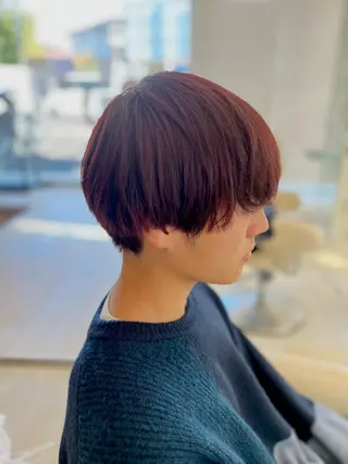 カラー メンズ 村崎 美彩希のヘアスタイル
