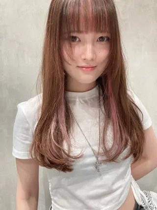 ロング カラー ainico.所属・髪質改善　艶髪✨ Teppeiのヘアスタイル
