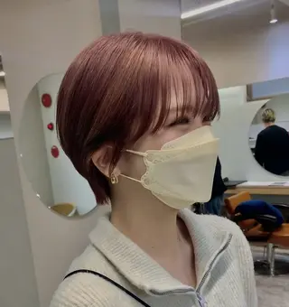 ショート カラー HAZEL博多所属・杉村 一輝のヘアスタイル