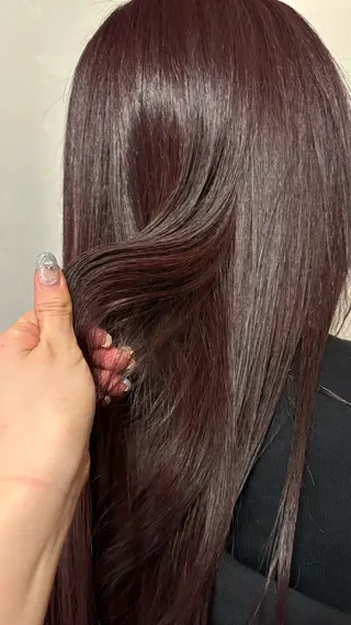 カラー MASHU    ADOBE所属・カラーモデル募集中/ Mino Reikaのヘアスタイル