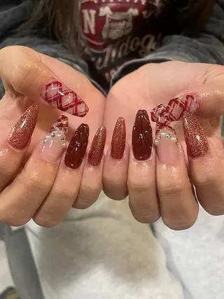 ロング LBnail.sae /おえかきネイルのネイルデザイン
