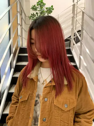 セミロング GO TODAY SHAIRE SALON所属・miu （ミユ）のヘアスタイル