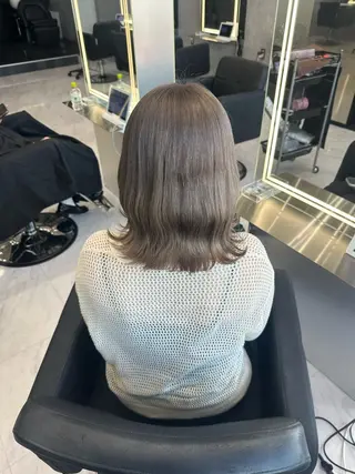 ミディアム CS made by SHACHU 栄所属・中村 さきのヘアスタイル