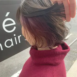 ショート カラー 前田 善夫のヘアスタイル