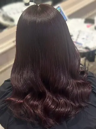 セミロング 🥀エクステ/ヘアメ /暖色/横浜/かなこのヘアスタイル