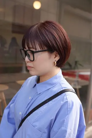 ショート ボブ/レイヤー/ ショートcovo代表のヘアスタイル