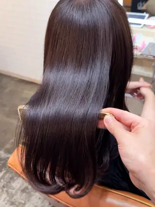 セミロング カラー Chic シックのヘアスタイル