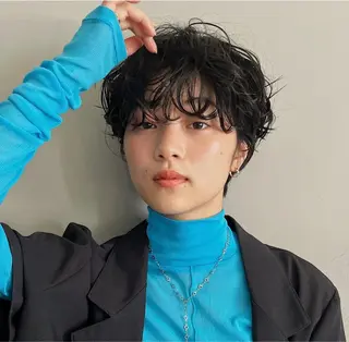 ショート パーマ 似合わせカット /カラー/たきのヘアスタイル