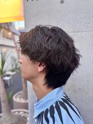 ショート メンズ SHO 👻原宿 /艶カラーのヘアスタイル