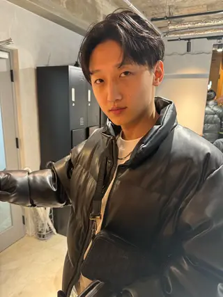 ショート カラー パーマ メンズ メンズ特化 しゅうへいのヘアスタイル