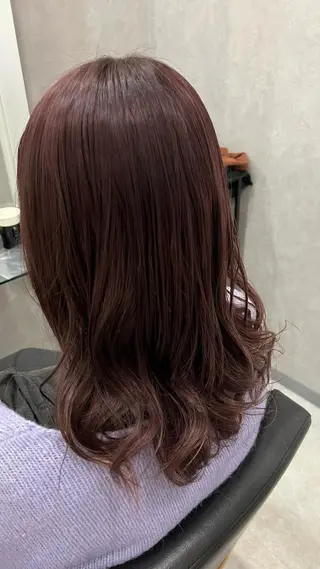 ミディアム カラー 🌈艶髪　矯正 川崎　海🌈のヘアスタイル