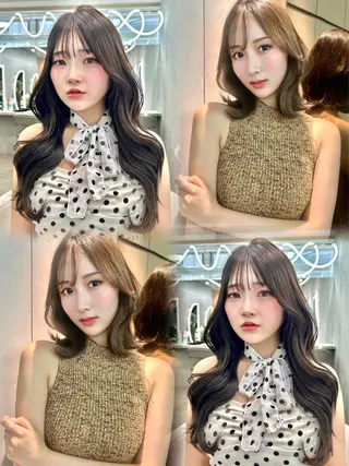 ミディアム カラー 大宮 / nanami 🤍のヘアスタイル