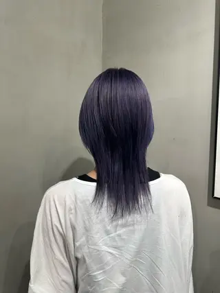 ミディアム カラー メンズ 山田 翔夢のヘアスタイル