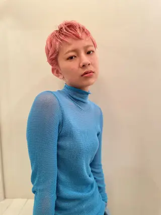 ショート カラー 篠江 廉のヘアスタイル